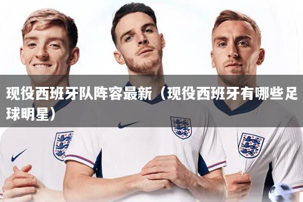 详细阅读:现役西班牙队阵容最新(现役西班牙有哪些足球明星) 现役西班牙队阵容最新(现役西班牙有哪些足球明星)